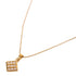 Jewelry Diamond Necklace 3.0g 18K Yellow Gold