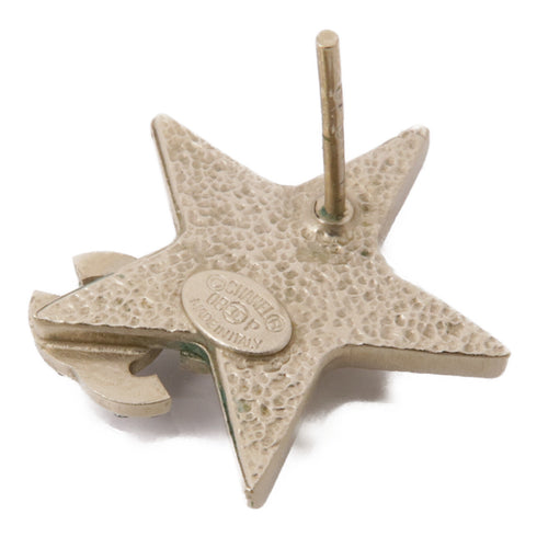 CHANEL CC Earrings Accessories Metal/PVC Silver v1