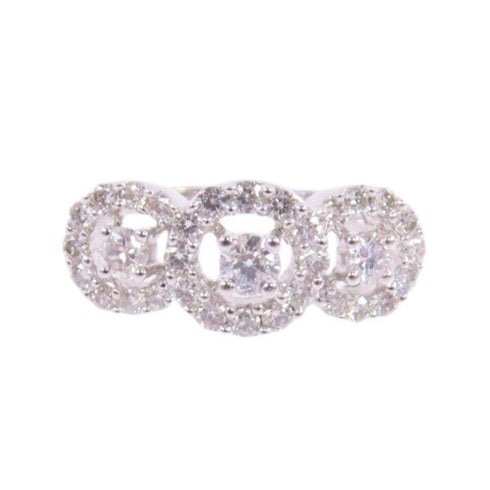 JEWELRY Diamond Ring US#5.75 18K White Gold v2