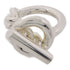 HERMES Croisette Ring 925 Sterling Silver US#4.5