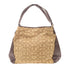 COACH GHW Shoulder Bag C1680.36466 Canvas Brown