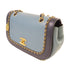 CHANEL GHW CC Chain Shoulder Bag Calfskin Leather Blue