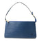 LOUIS VUITTON LV GHW Pochette Accessoires Pouch Handbag M52945 Epi Blue