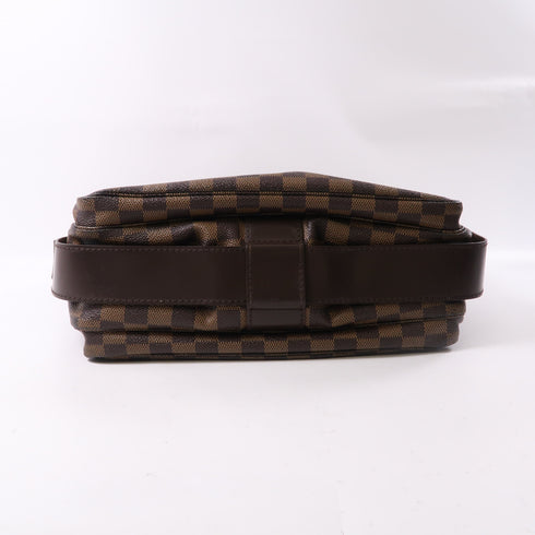 LOUIS VUITTON LV GHW Naviglio Shoulder Messenger Bag N45255 Damier Brown v1