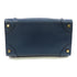 CELINE GHW Luggage Shoulder Bag Calfskin Leather Blue