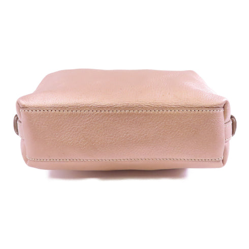 GIVENCHY SHW 2 Way Shoulder Bag Handbag MA H 0146 Calfskin Leather Metallic Pink