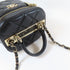 CHANEL Quilted CC GHW Trendy CC Vanity Case 2 Way Shoulder AS6126 Lambskin Black