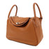 HERMES GHW Lindy 30 2 Way Shoulder Bag Taurillon Clemence Leather Gold