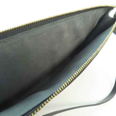 LOUIS VUITTON LV GHW Pochette Accessories Pouch M52942 Epi Black