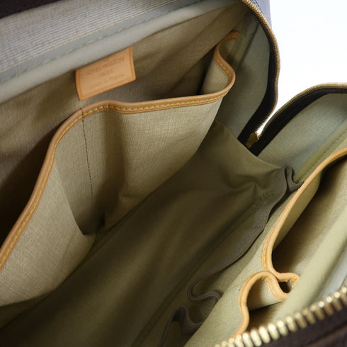 LOUIS VUITTON LV GHW Deauville GM Handbag M47270 Monogram Brown v5