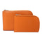 HERMES PHW Round Wallet Epsom Leather Orange