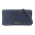 Miu Miu GHW Shoulder Crossbody Bag Calfskin Leather Navy Blue