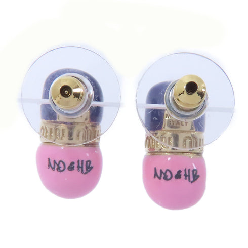 Miu Miu Earrings Accessories PVC Metal Pink/Blue