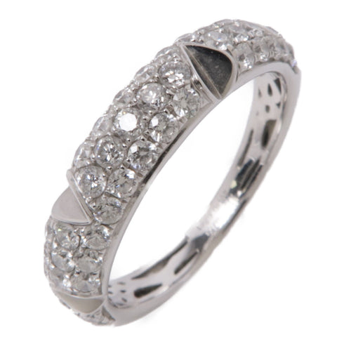 JEWELRY Diamond Ring 18K White Gold US#5.25
