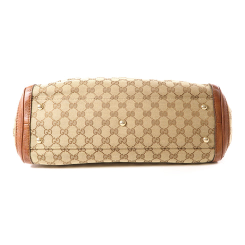 GUCCI GG Shoulder Bag 269945 Canvas Brown