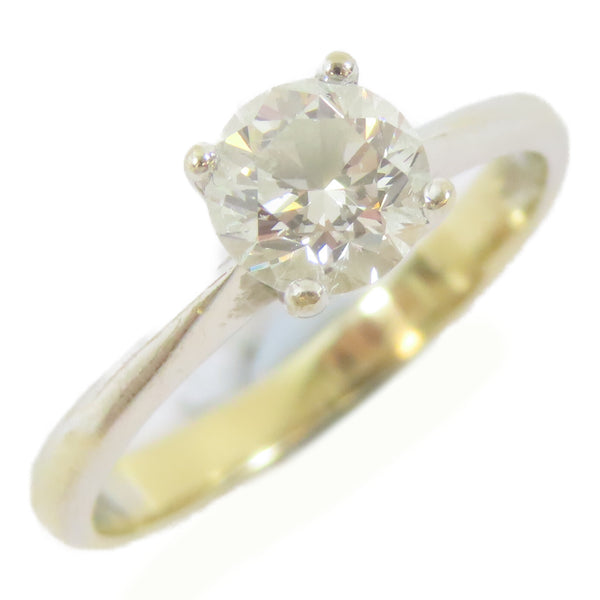 FINE JEWELRY 0.72ct Diamond Ring 18K White Gold US#5