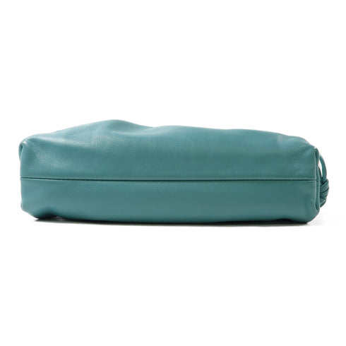BOTTEGA VENETA BV SHW Mini Pouch Shoulder Bag Calfskin Leather Marrs Green