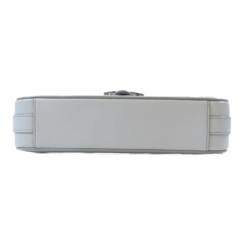 Christian Dior CD SHW Shoulder Bag Calfskin Leather Grey