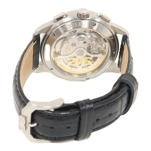 GLASHUTTE ORIGINAL Senator Chronograph Automatic Watch Steel Silver