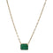 JEWELRY Emerald Necklace Accessories 18K Yellow Gold