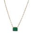 JEWELRY Emerald Necklace Accessories 18K Yellow Gold