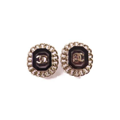 CHANEL CC GHW CC Earring D23K Metal