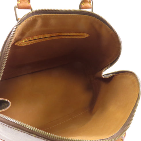 LOUIS VUITTON LV GHW Alma Handbag M51130 Monogram Brown v6