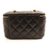 CHANEL CC GHW Vanity Case Chain Shoulder Bag Lambskin Leather Black v1