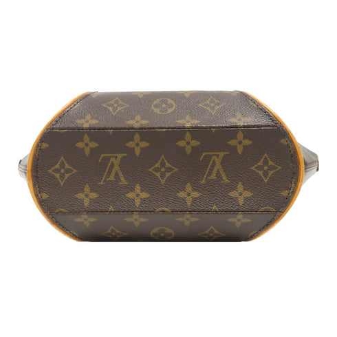LOUIS VUITTON LV GHW Ellipse PM Handbag M51127 Monogram Brown v2