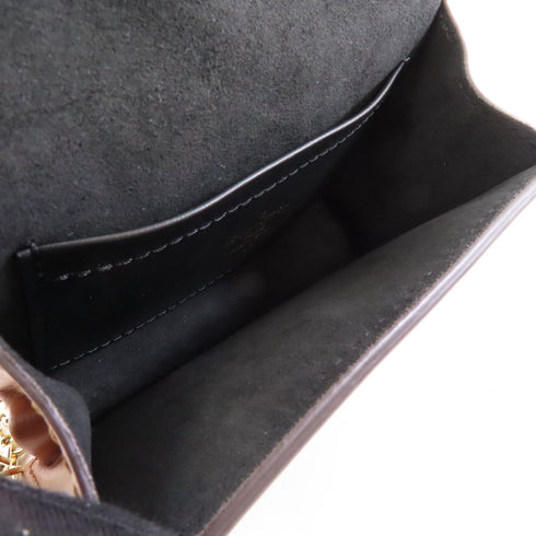 LOUIS VUITTON LV GHW Micro Dauphine Chain Shoulder Bag M82749 Monogram Reverse