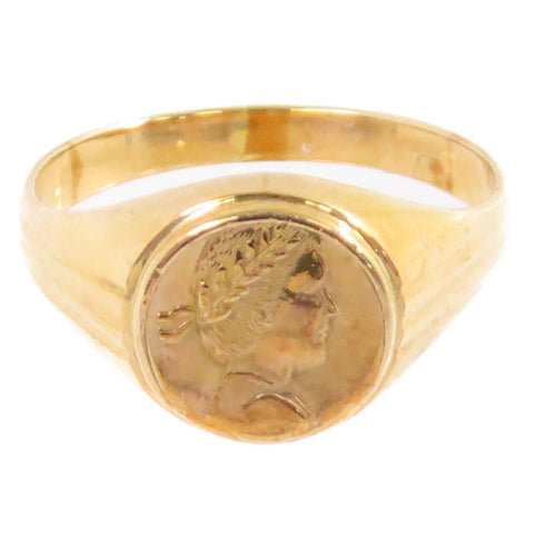 JEWELRY Gold Ring US#4.75 14K Yellow Gold