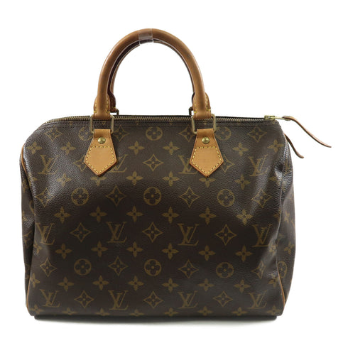 LOUIS VUITTON LV GHW Speedy 30 Handbag Boston Bag M41526 Monogram Brown v3