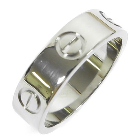 CARTIER Love Ring B4084700 18K White Gold US#6