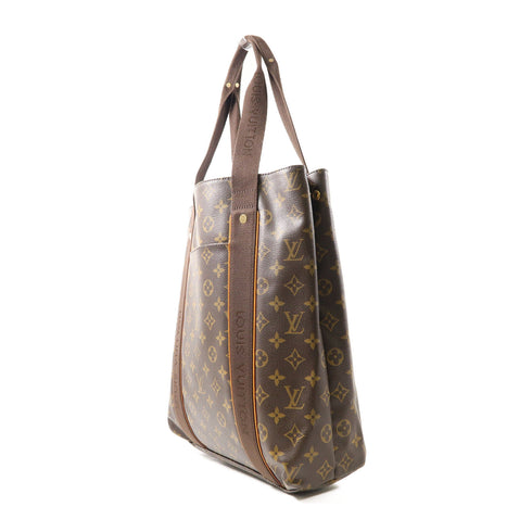 LOUIS VUITTON LV GHW Cabas Beaubourg Shoulder Bag M53013 Monogram Brown