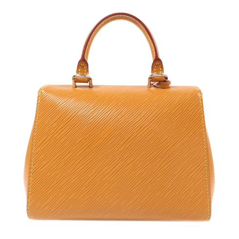 LOUIS VUITTON LV GHW Cluny Mini 2 Way Shoulder Bag M58931 Epi Brown