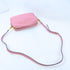 Miu Miu GHW Shoulder Crossbody Bag Calfskin Leather Pink