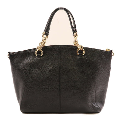 COACH SHW 2 Way Shoulder Bag B1757 Calfskin Leather