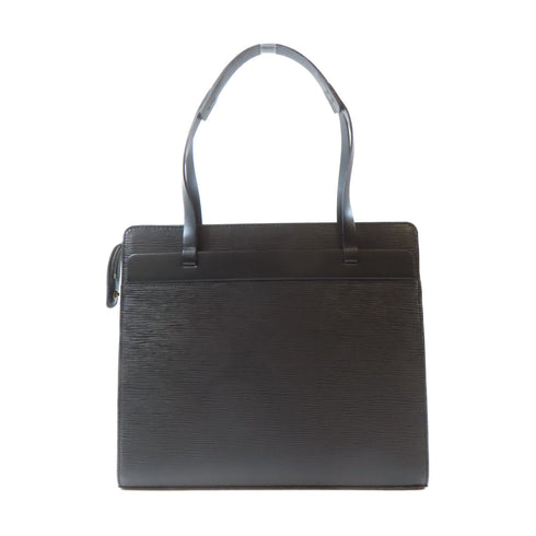 LOUIS VUITTON LV GHW Croisette PM Tote Bag Shoulder Handbag M52492 Epi Black