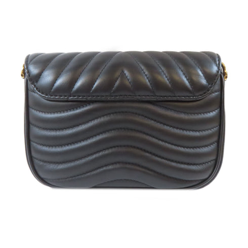 LOUIS VUITTON LV GHW New Wave Multi Pochette 2Way Shoulder M56461 Calfskin Black