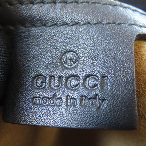 GUCCI GG GHW Crossbody Bag 2 Way Bag 453188 Coated Canvas/Leather Brown/Black