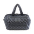 CHANEL Quilted CC SHW CoCo Cocoon Shoulder Bag Handbag Nylon Black
