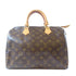 LOUIS VUITTON LV GHW Speedy 30 Handbag Boston Bag M41526 Monogram Brown v7