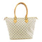 LOUIS VUITTON LV GHW Saleya MM Shoulder Tote Bag Handbag N51185 Damier Azur