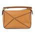 LOEWE GHW Small Puzzle 2 Way Shoulder Bag Calfskin Leather Brown