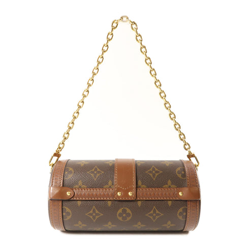 LOUIS VUITTON LV GHW Papillon Trunk 2 Way Shoulder Bag M57835 Monogram Brown v3