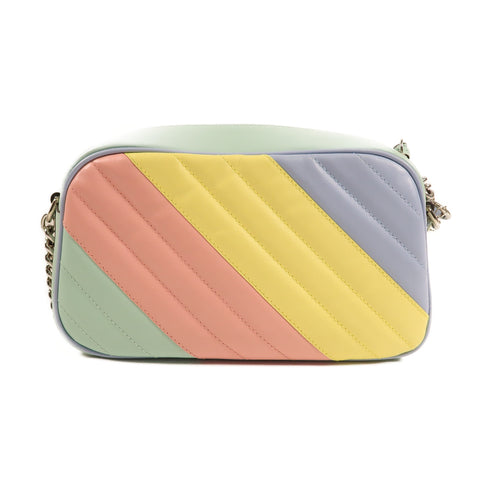 GUCCI SHW GG Marmont Chain Shoulder Bag Lambskin Leather 447632