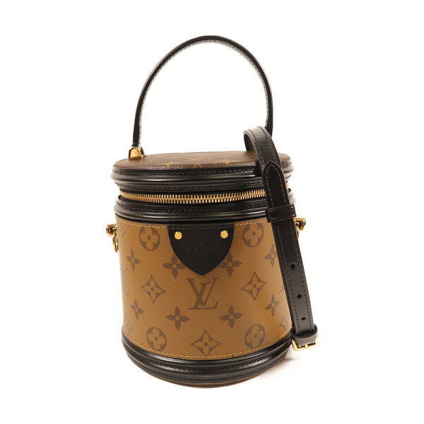 LOUIS VUITTON LV GHW Cannes 2 Way Shoulder Bag M43986 Monogram Reverse