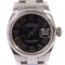 ROLEX Lady Datejust 26 Automatic Watch Stainless Steel 179160 Black