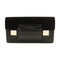 Delvaux SHW Hand Bag Clutch Leather/Suede Black