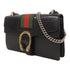 GUCCI GG Dionysus Chain Shoulder Bag 400429 Calfskin Leather Black